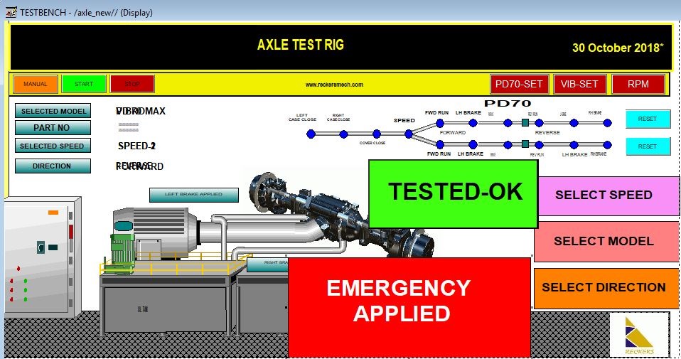 axle test rig